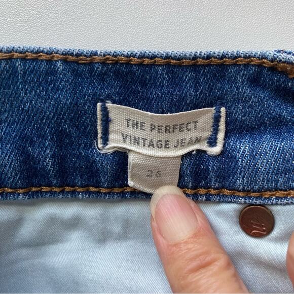 Madewell The Perfect Vintage Jean: Comfort Stretch Edition Size 26 - Picture 6 of 13